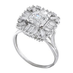 Platinum 3.56ct Diamond Ring