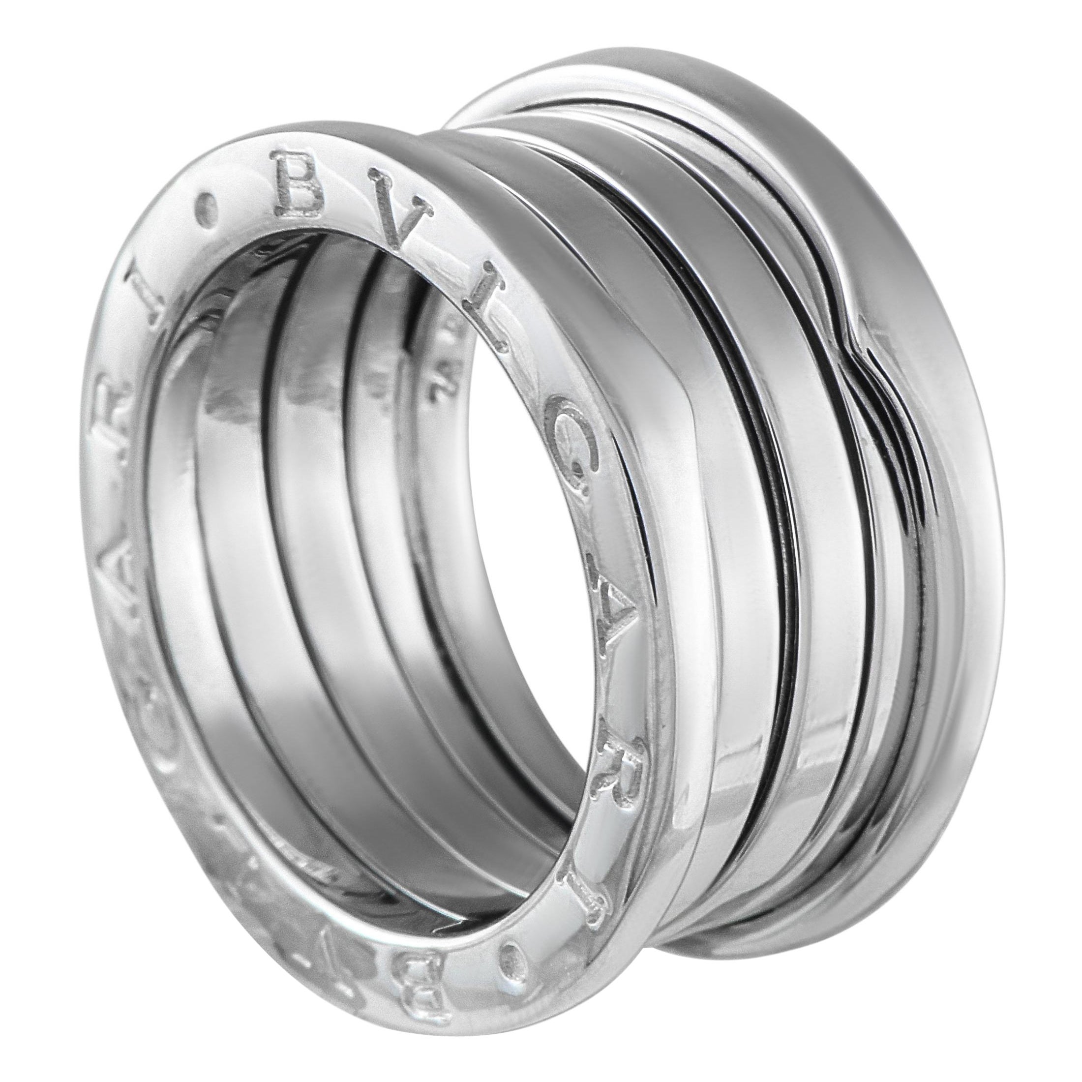 Bvlgari B.zero1 18K White Gold Ring