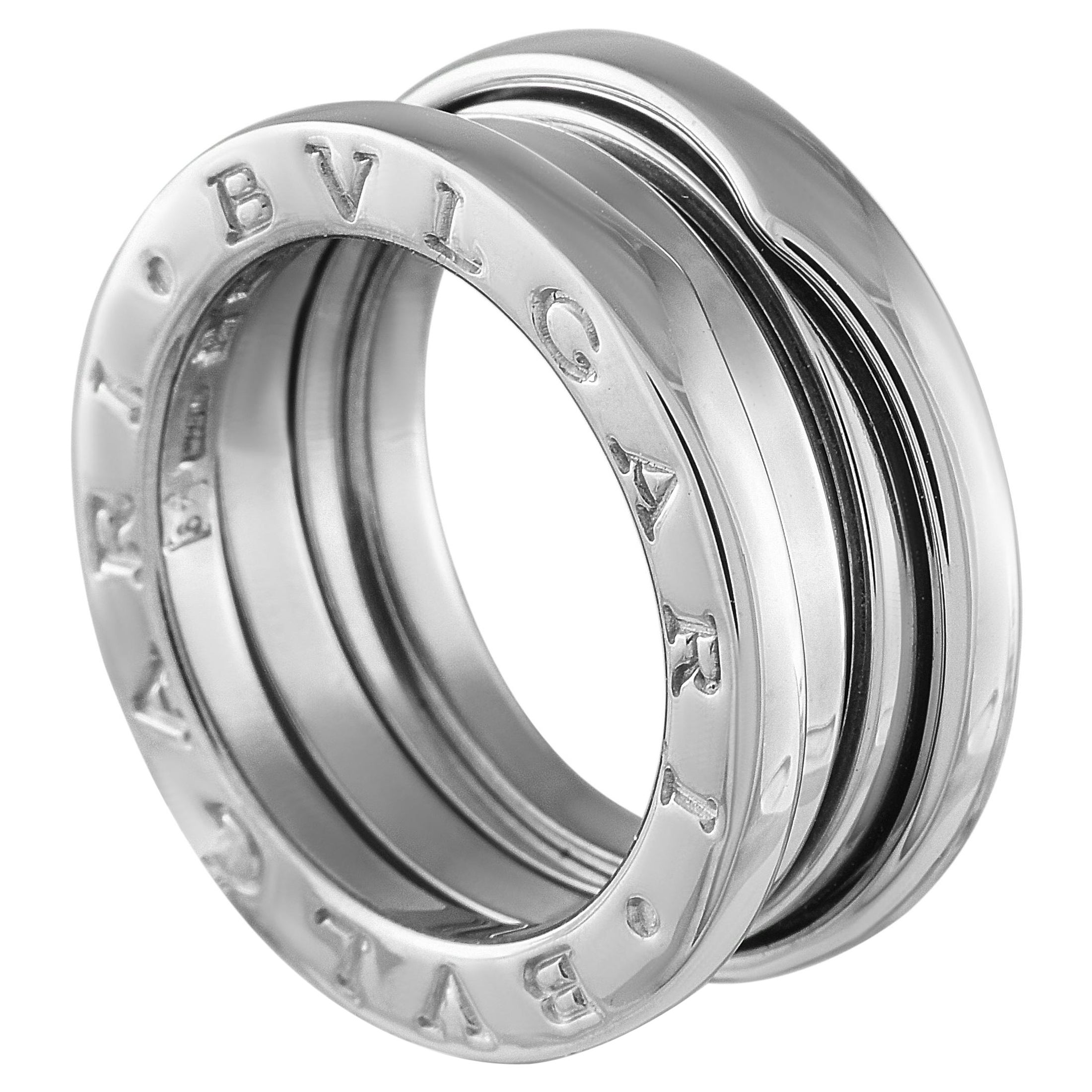 Anillo Bvlgari B.zero1 de oro blanco de 18 quilates