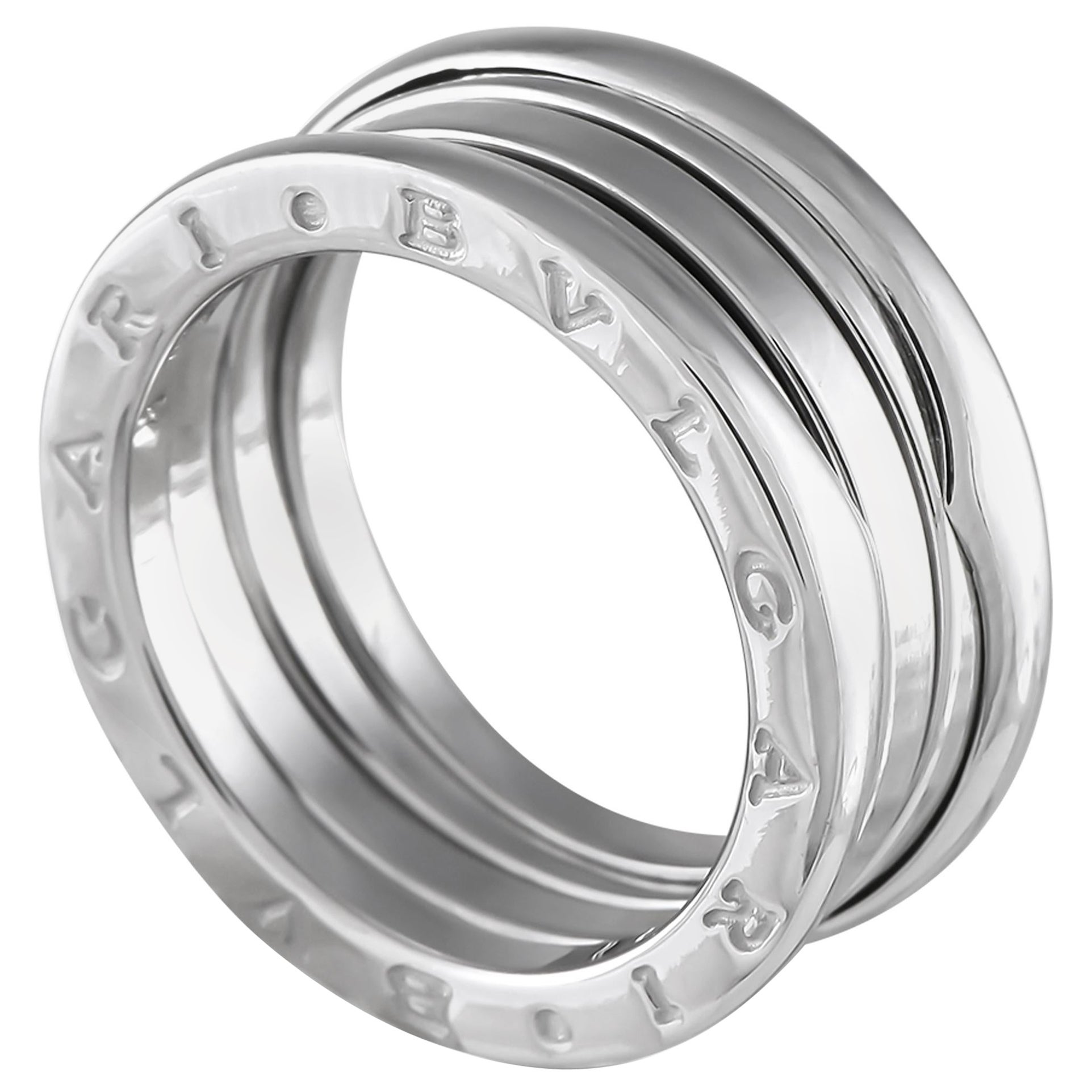 Anillo Bvlgari B.zero1 de oro blanco de 18 quilates