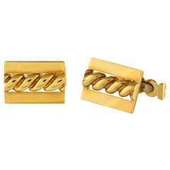 Van Cleef & Arpels Vintage 18K Yellow Gold Cufflinks