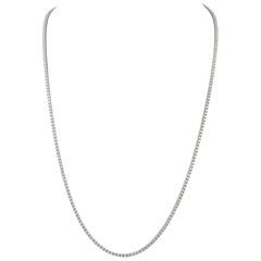 Alexander Beverly Hills Collar de tenis con diamantes de 6,10 ct Oro blanco 24 pulg.