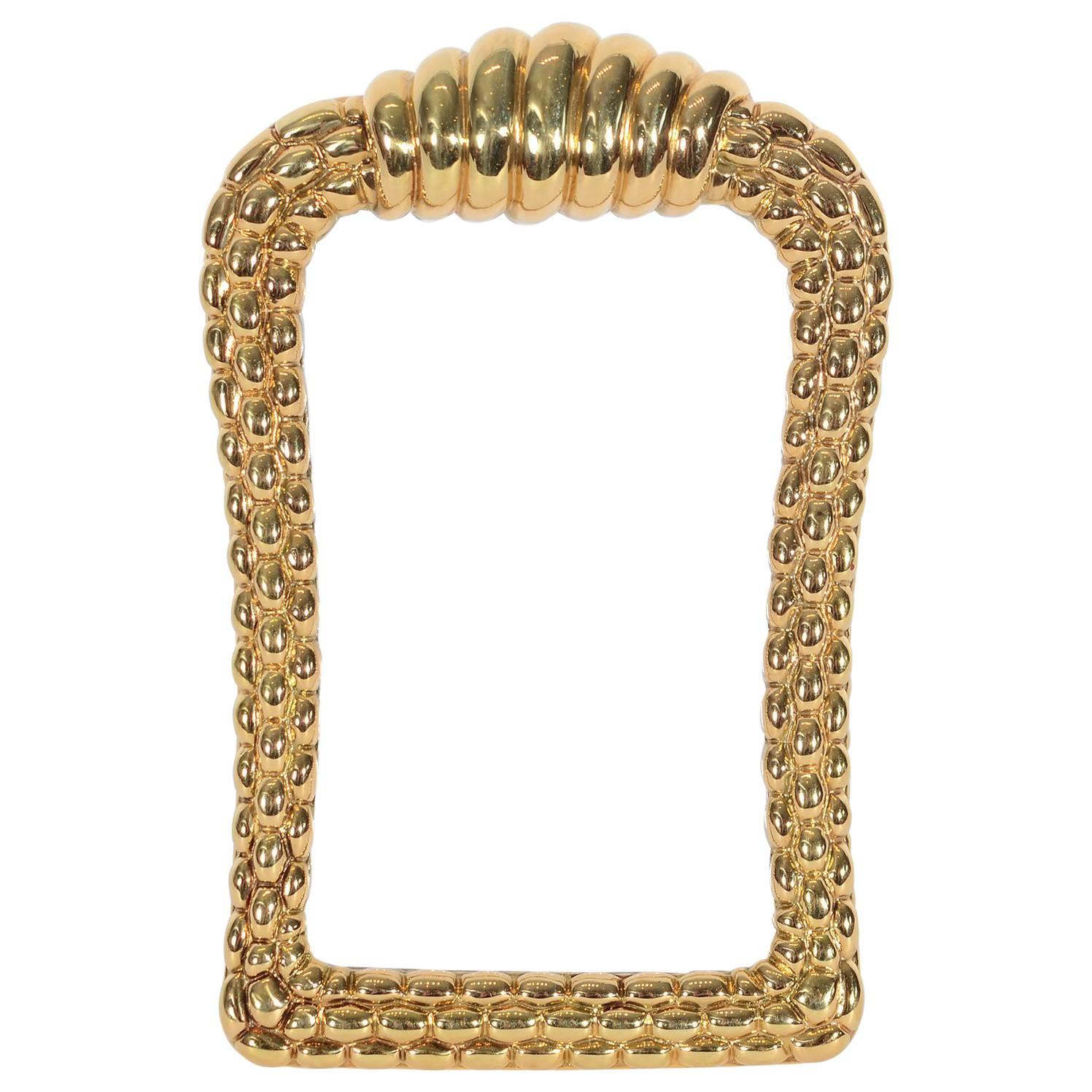 Fope Gioielli Elegant Gold Picture Frame For Sale at 1stDibs | elegant gold  picture frames