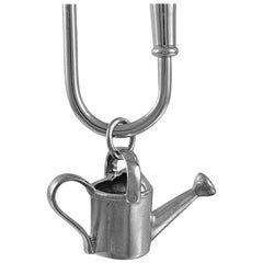 Tiffany & Co. Sterling Silver Watering Can Key Ring