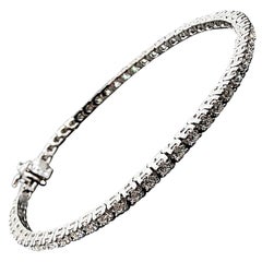 Bracelet de tennis en diamant de 2.87 ct