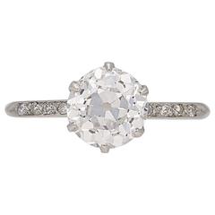 Diamond Solitaire Ring, circa 1920 4