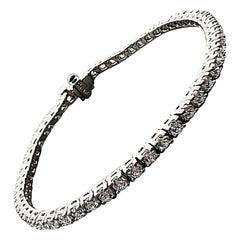 Bracelet de tennis en diamant de 2.77 ct