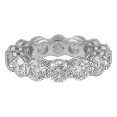 Alexander Beverly Hills - Fascia per l'eternità con diamanti rotondi da 6,43 carati "Avg 0,45 carati ciascuno" 18k