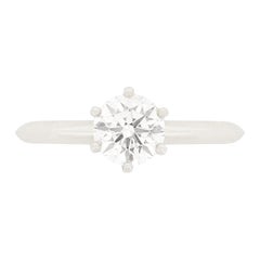 Tiffany & Co. 0.94ct Diamond Solitaire Ring