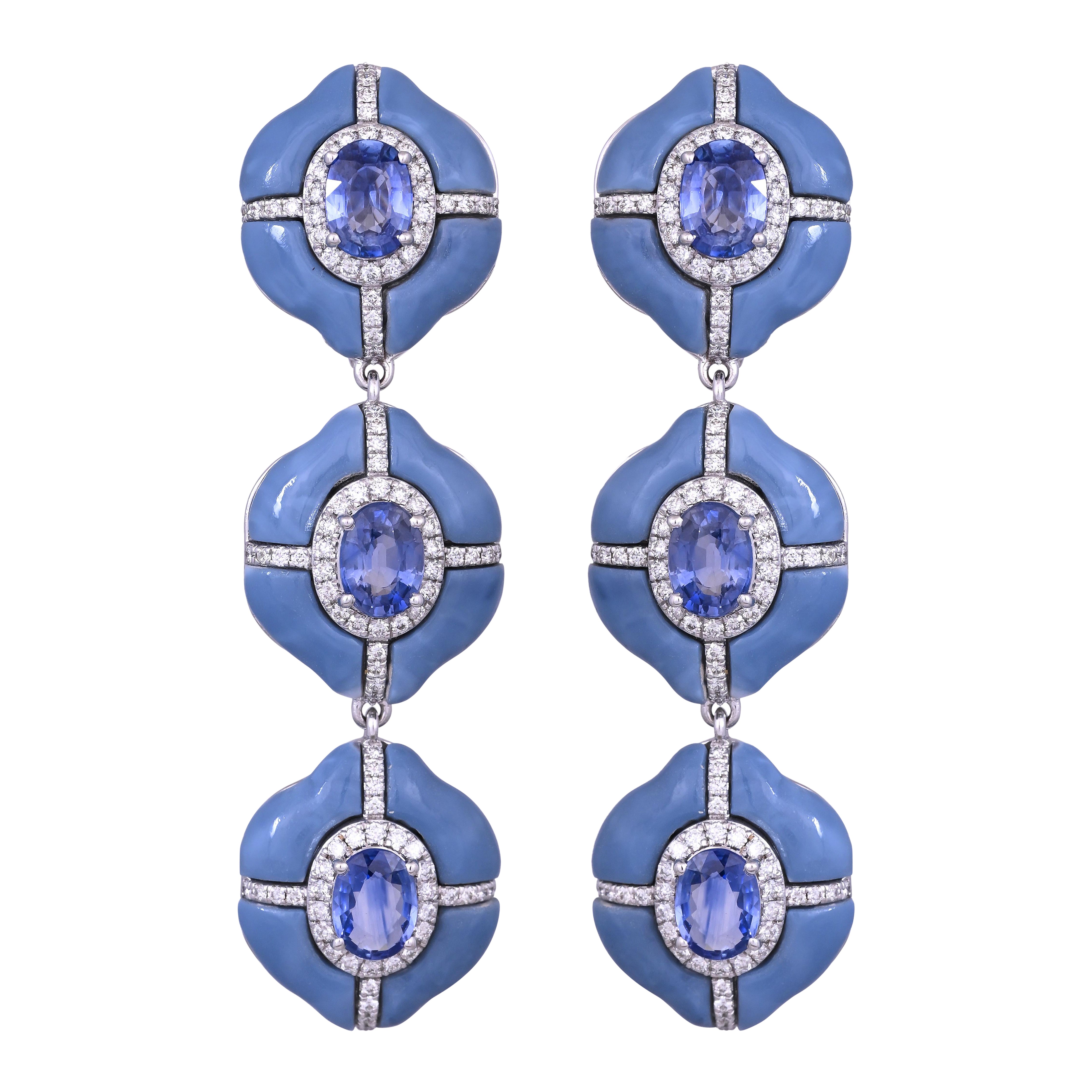 JEWEL HUB Chandelier-Ohrringe