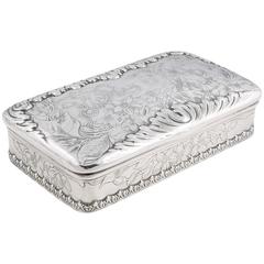 Tiffany & Co. Silver 25th Anniversary Jewelry Box 3