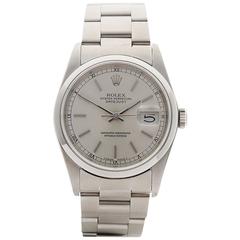 Vintage Rolex Datejust Stainless Steel Unisex 16200, 1987