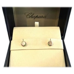 Chopard Orecchini di diamanti etici Happy Diamonds Icone in oro rosa 18K 0,10Con. B.P. B. & A.