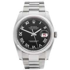 Used Rolex Datejust Stainless Steel Unisex 116200, 2006