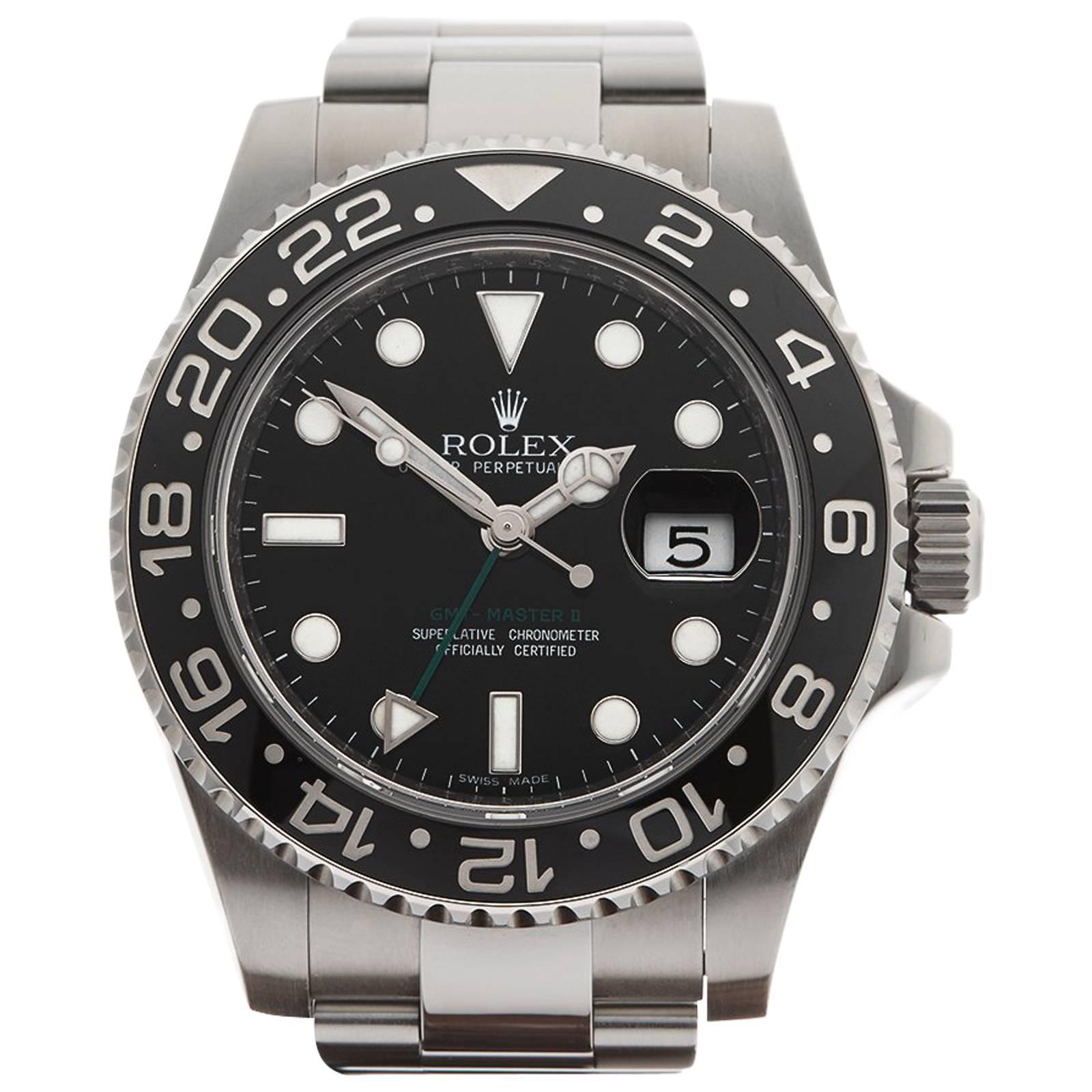 Rolex GMT-Master II Stainless Steel Gents 116710LN