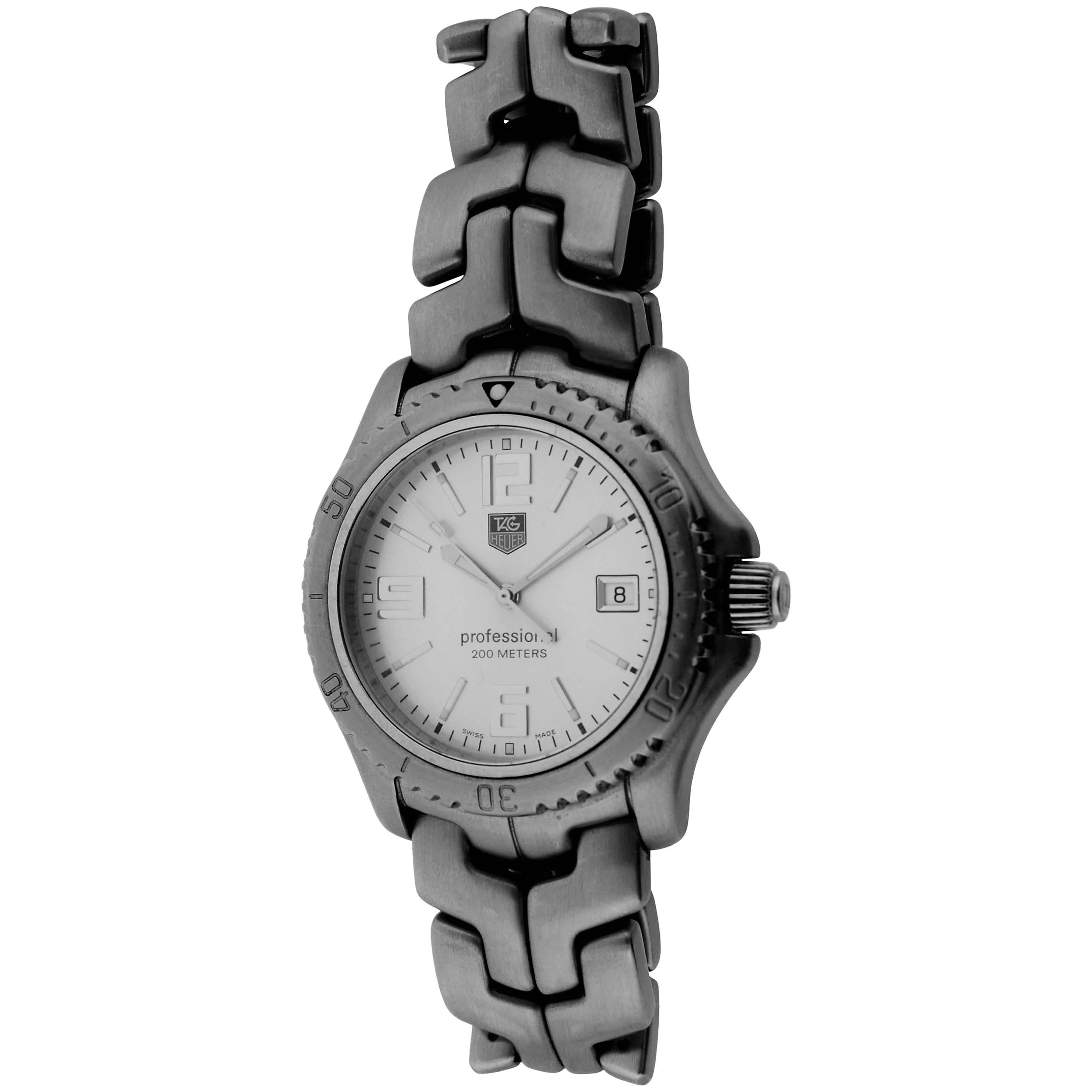 Tag Heuer Stainless Steel Professional Series Quartz Wristwatch
