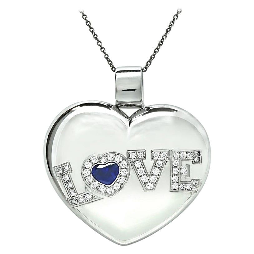 Chopard 0.75ct Diamond Heart Pendant
