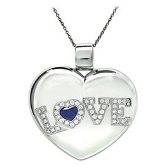 Chopard 0.75ct Diamond Heart Pendant