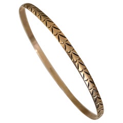 Vintage 9ct 375 Gold Bangle
