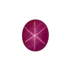 GIA Certified Natural Star Ruby 14.88 Carat Form Vietnam
