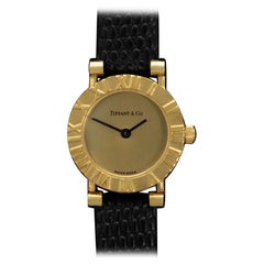 Tiffany & Co. Atlas Ladies 18K Gold Mint - WORN BY SUPERMODEL WINNIE HARLOW