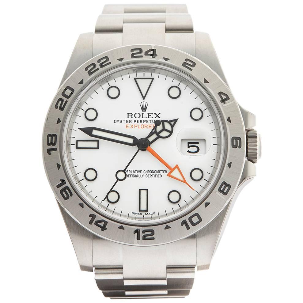 Rolex Explorer II Orange Hand Xl Gents 216570 Watch