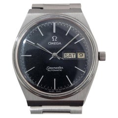Mens Omega Seamaster ST 3660847 35mm Day Date 1970s Automatic All Original NA128
