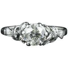 Antique Edwardian Diamond Solitaire Engagement Ring, circa 1915 7