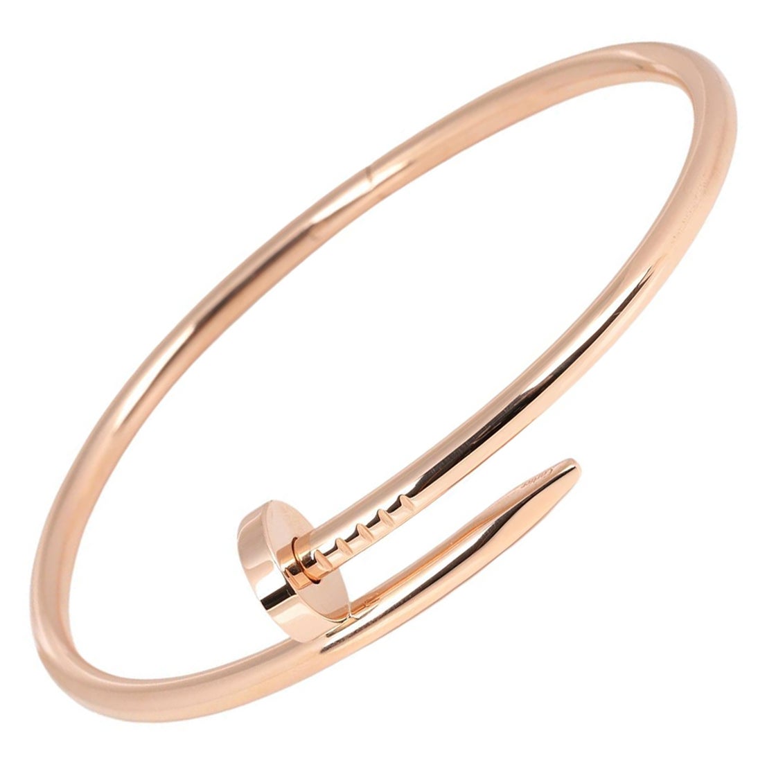 Cartier 18ct Rose Gold Juste Un Clou Bangle