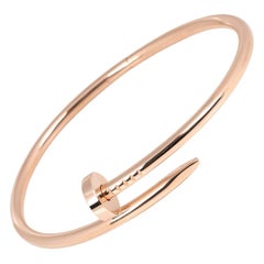 Cartier 18ct Rose Gold Juste Un Clou Bangle
