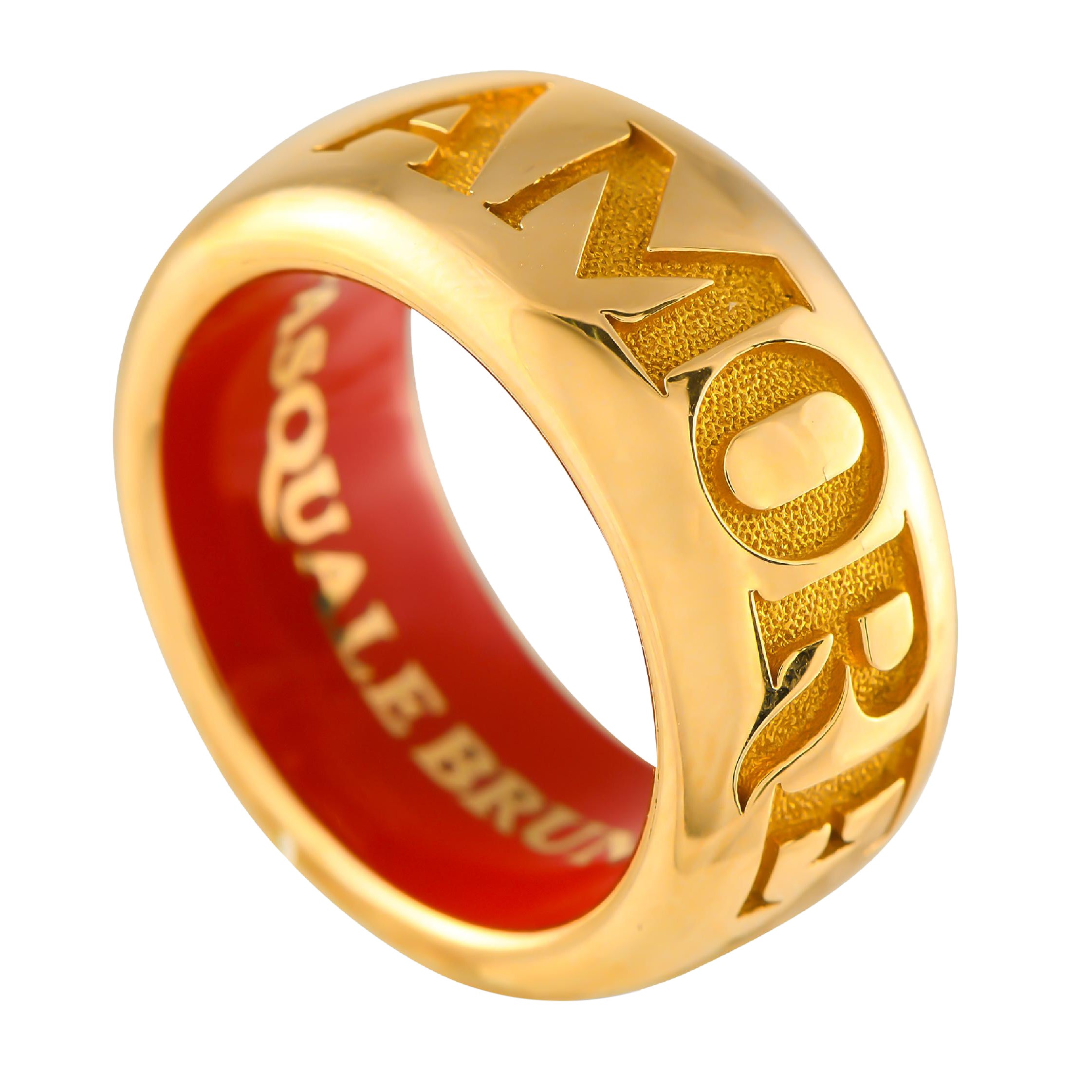 Pasquale Bruni Amore 18K Yellow Gold Band Ring