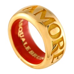 Pasquale Bruni Amore 18K Yellow Gold Band Ring