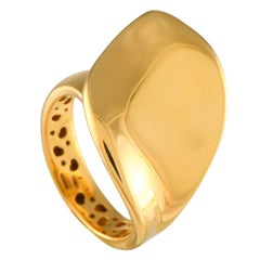Pasquale Bruni 18K Yellow Gold One Leaf Ring