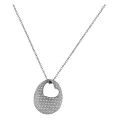 Pasquale Bruni 18K White Gold 1.45ct Diamond Necklace