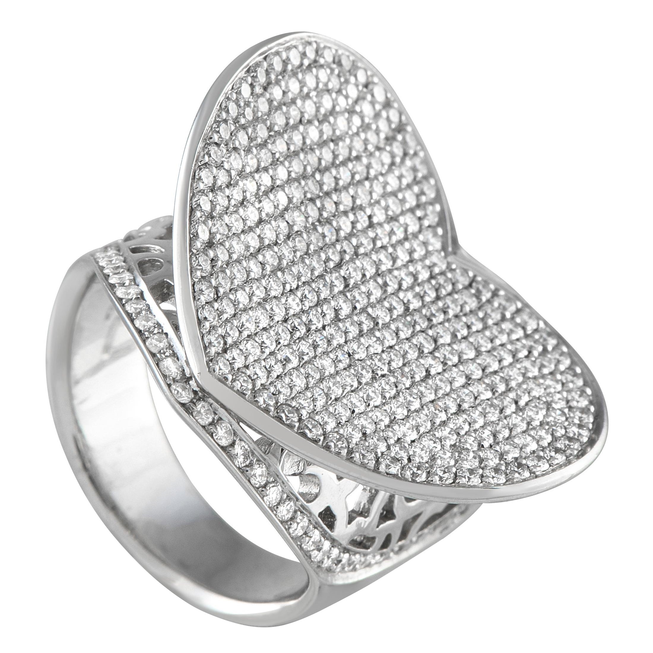 Pasquale Bruni 18K White Gold 2.08ct Diamond Ring