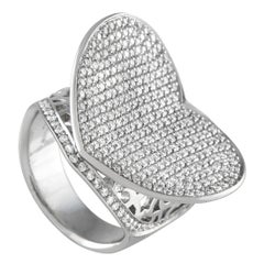 Pasquale Bruni 18K White Gold 2.08ct Diamond Ring