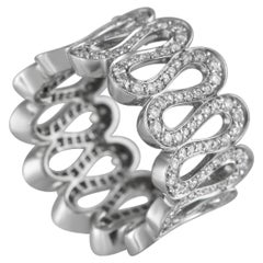 Boucheron Richelieu 18K White Gold 1.51ct Diamond Ring