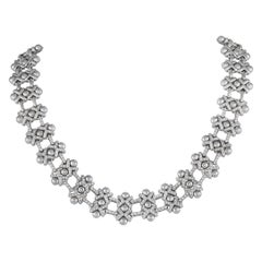 Roberto Coin 18K White Gold 0.95ct Diamond Necklace