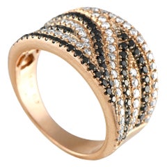 18K Rose Gold 1.25ct Diamond Ring