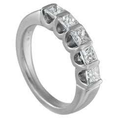 Platinum 1.25ct Diamond 5-Stone Ring