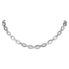 Cartier Diadea 18K White Gold 2.0ct Diamond Necklace