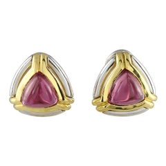 H. Stern 18K Yellow Gold Tourmaline Earrings
