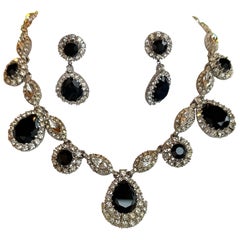Vikki Carr Necklace Earrings Worn To George Bush State Dinner White House Ciner