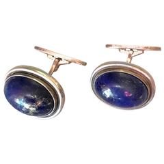 Georg Jensen Cufflinks No 46A with Lapis Lazuli