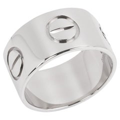 Cartier 18ct White Gold Love LM Ring