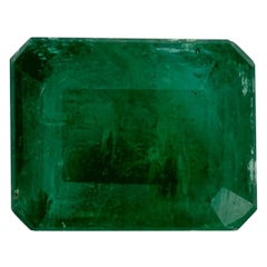 2.42 Ct Emerald Octagon Loose Gemstone