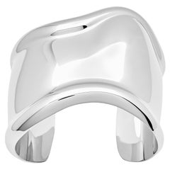 Sterling Silver Tiffany & Co. Bone Cuff by Elsa Peretti