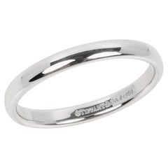 Tiffany & Co. 3mm Platinum Wedding Band Ring