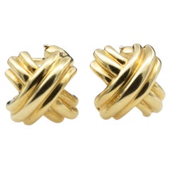 Tiffany & Co. 18 Karat Yellow Gold Clip Earring by Paloma Picasso