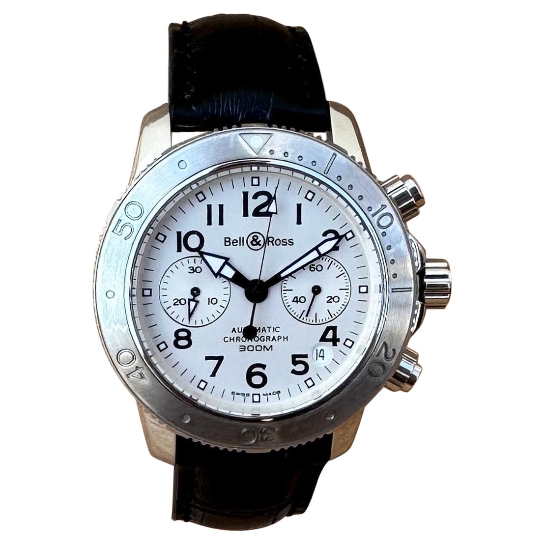 Bell & Ross Diver 300M chronograph White Dial 41mm SALE For Sale